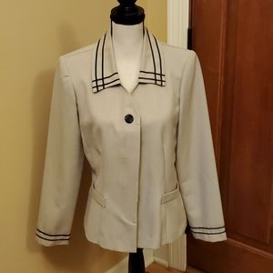 VINTAGE KARIS KORNER BLAZER SUIT COAT 1980s
